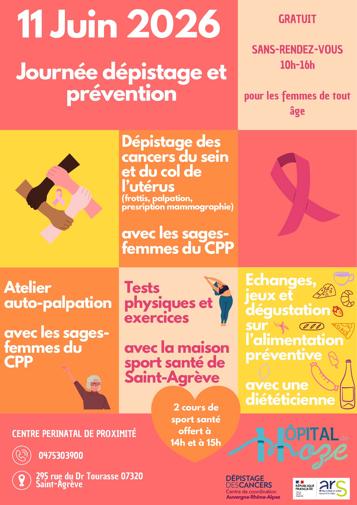 Journée dépistage et prévention – Le 11 juin 2026